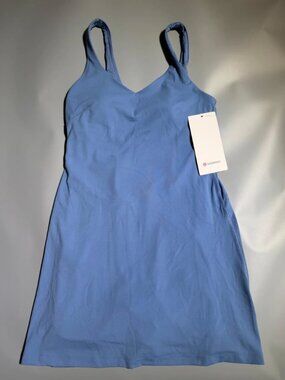 Lululemon V-Neck Tennis Dress Cornflower Blue Women's US 4